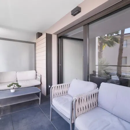 Bayside 2p Terrasse Garage Apartament Antibes